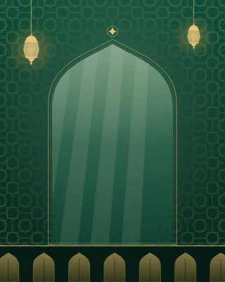 Dua and Hope Urdu design template preview