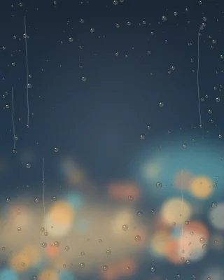 Rain on Paper Urdu design template preview